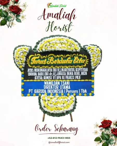 Papan Bunga Duka Adiraja